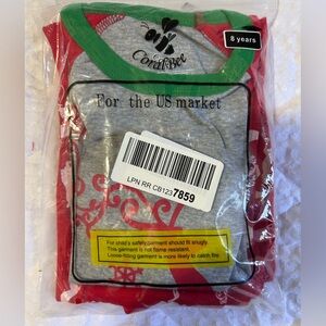 Coral Bee 100% Cotton Kid’s Christmas Pajamas Set Reindeer Size 8 Unisex